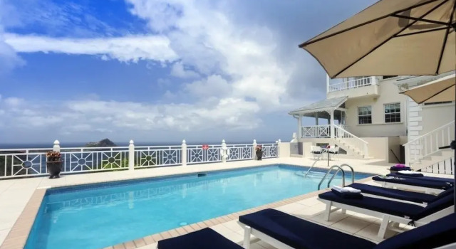 Вилла Brise De Mer - Villa With Captivating Views Of The Caribbean Sea 4 Bedroom Villa by RedAwning
