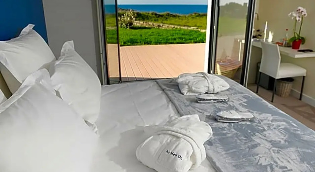 Коттедж с видом на море Ar Men Du, Hôtel & Restaurant Gastronomique