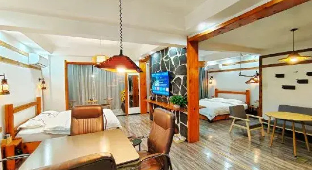 Люкс Deluxe Changyang Shiguang 1990 City B&B