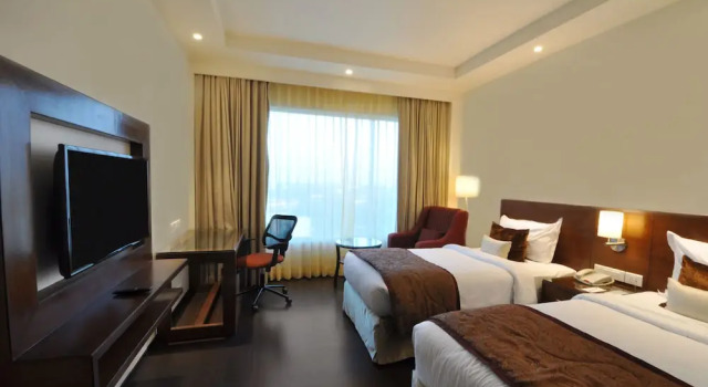 Четырёхместный номер Deluxe с видом на город Hotel Marigold Jaipur