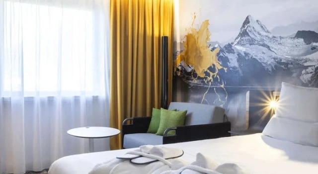 Одноместный номер Classic с видом на город Novotel Annecy Centre