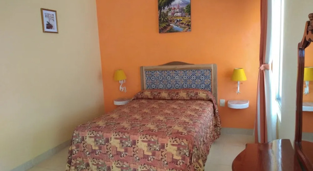 Standart çift kişilik oda Hotel Del Río Orizaba