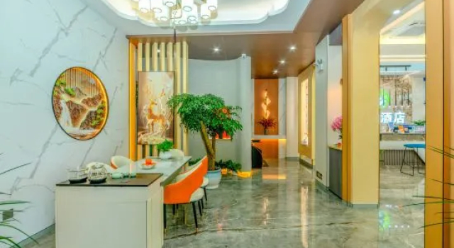 Qujing Yujin Smart Hotel (Qilin High School Branch), Rezerwuj Hotel Hotele w Qujing z parkingiem, Parking
