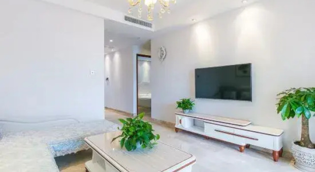 Люкс с 2 комнатами с балконом и с видом на бассейн Dadonghai The Cat House Seaview Homestay
