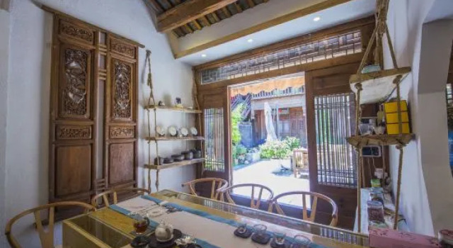 Lijiang Old Town Anyu Hotel, Забронировать Отель Бизнес-отели Лицзян, рядом с Улица Сквер-стрит Древнего города Даянь, 4* 5*