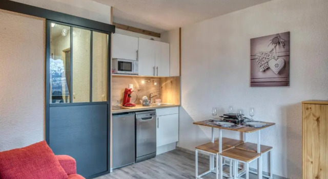 Studio Cosy coin-nuit proche centre - Vue splendide, Забронировать Апартаменты/квартира Отели Сен-Жерве-Ле-Бэн с парковкой, рядом с Гондольный подъемник Сен-Жерве-Бетте, Парковка