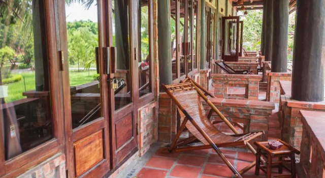 Двухместный номер Deluxe с видом на сад Van Chai Resort