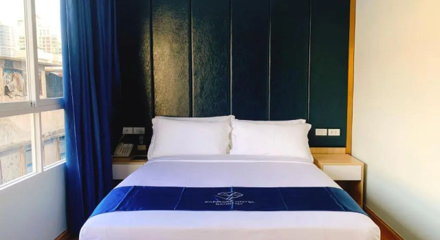 Номер Economy Sapphire Hotel Silom Bangkok