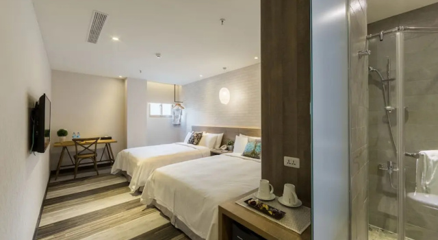 Четырёхместный номер Standard CHECK inn Yilan LuoDong
