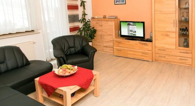 Апартаменты c 1 комнатой с балконом Apartmenthaus Weber