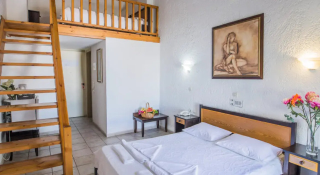 Семейные апартаменты с видом на сад Creta Aquamarine Hotel