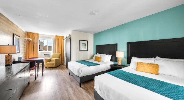 Четырёхместный номер Economy Shores Inn & Hotel