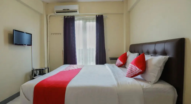 Deluxe Dvoulůžkový s manželskou postelí pokoj OYO 2103 Lauv Room 2 Grand Centerpoint Tower B
