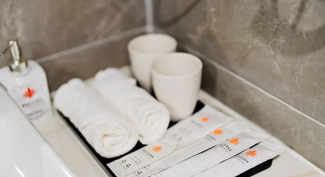 Двухместный номер Deluxe с балконом и с видом на сад Belliss Hotel And Spa