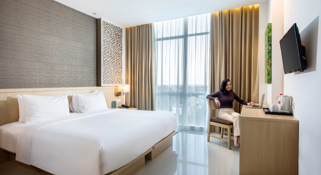 Hotel Santika Gresik, Book Hotel Hoteller i Gresik med parkering, Parkering