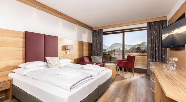 Двухместный номер Standard с балконом и с видом на горы Hotel Pirchnerhof