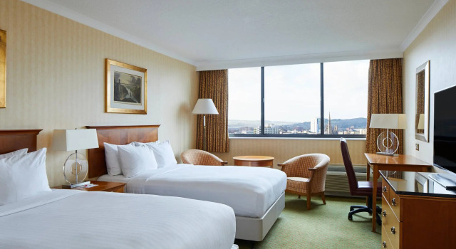 Deluxe firedobbelt værelse med parkudsigt Bristol Marriott Hotel City Centre
