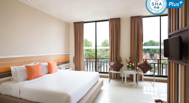 Двухместный номер Superior с красивым видом из окна Imm Hotel Thaphae Chiang Mai