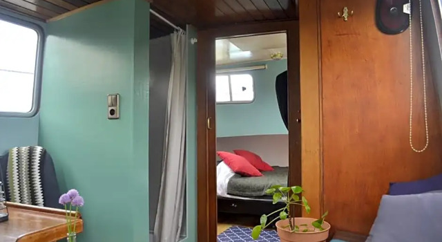 Floating B&B De Griend, Rezervovat Penzión se snídaní Amsterdam-Noord 