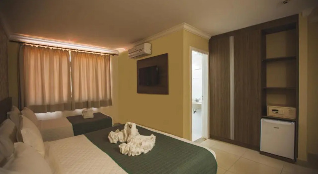 Трёхместный номер Luxury Cataratas Park Hotel e Eventos