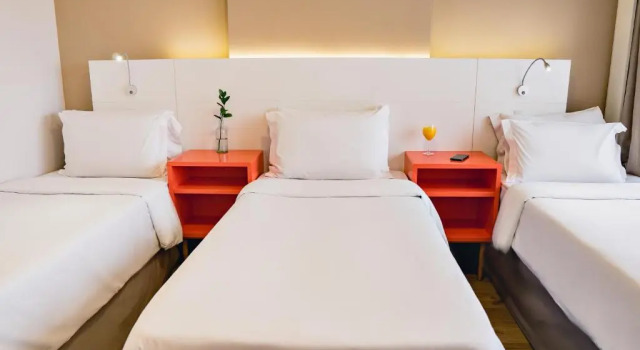Трёхместный номер Standard Intercity Curitiba Centro Cívico