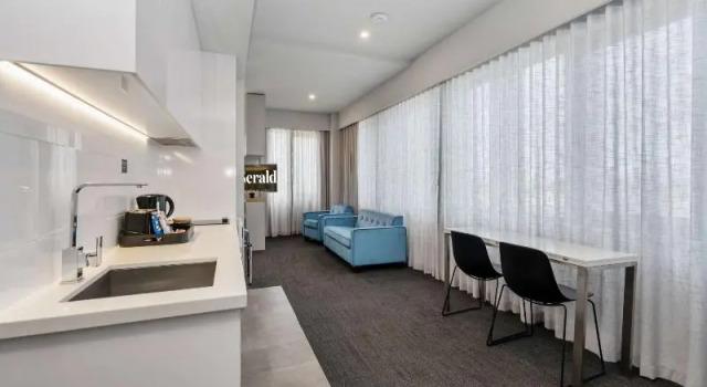 Двухместные апартаменты c 1 комнатой The Gerald Apartment Hotel