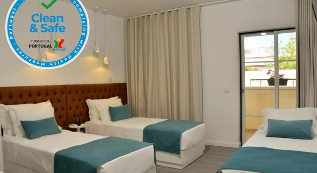 Трёхместный номер Standard Hotel Sol Algarve by Kavia