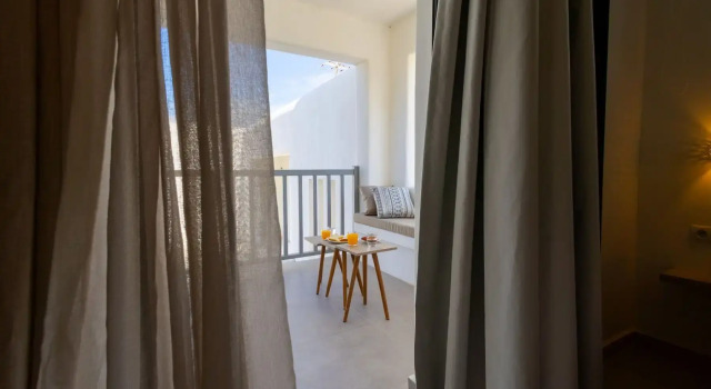 Двухместный номер Standard с балконом и с видом на море Cezaria Naxos Hotel
