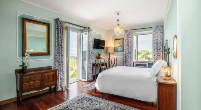 Номер Deluxe с видом на озеро Villa Clodia Relais