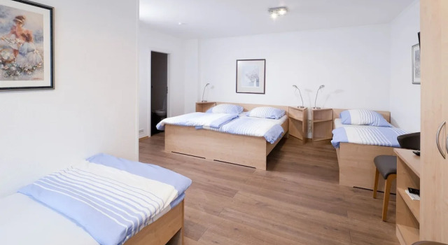 Четырёхместный номер Standard Brenzhotel Heidenheim