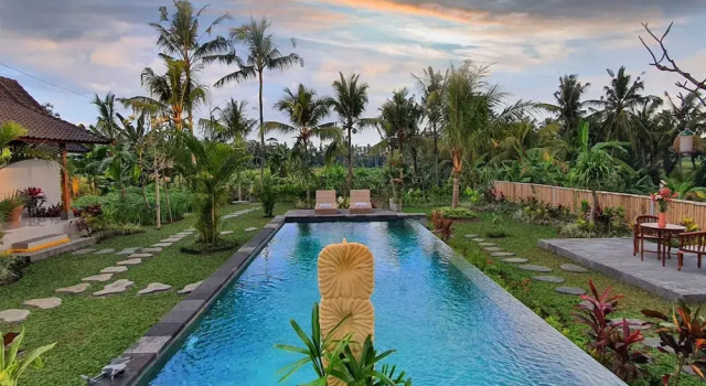 Green Coconut Cottage, Rezervovat Rekreační dům Hotely v Bali se snídaní, Snídaně
