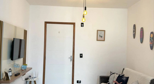 Apartamento Sun Way com piscina, churrasqueira e play ground