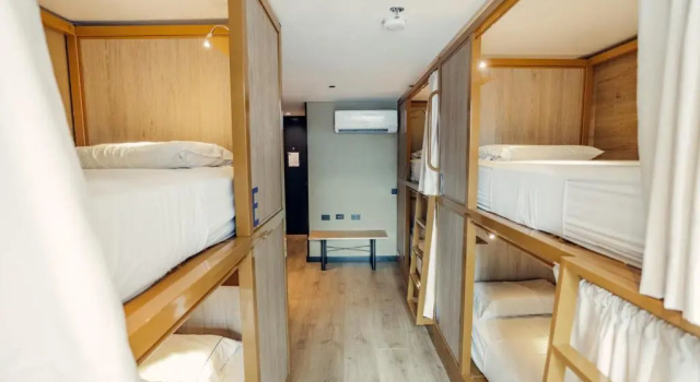 Кровать в общем номере (женский номер) Viajero Bogotá Hostel & Spa