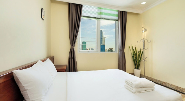 Апартаменты Deluxe с 3 комнатами с балконом и с видом на город The ONE Premier Residence