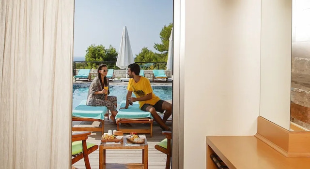 Семейный номер Standard с балконом Alacati VillaRenk