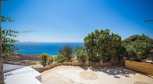 Вилла с видом на море Lyra Villas Mykonos