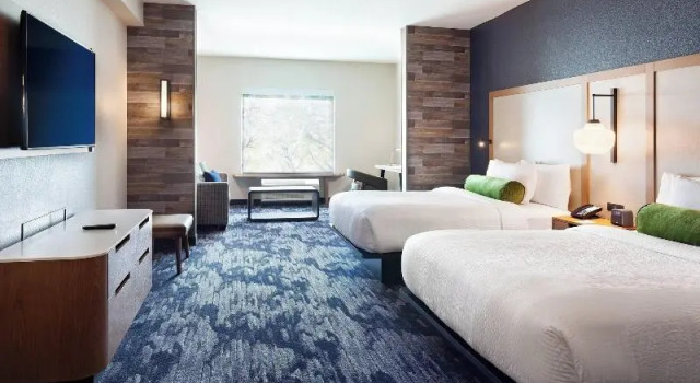 Четырёхместная студия Fairfield Inn & Suites by Marriott Wellington-West Palm Beach