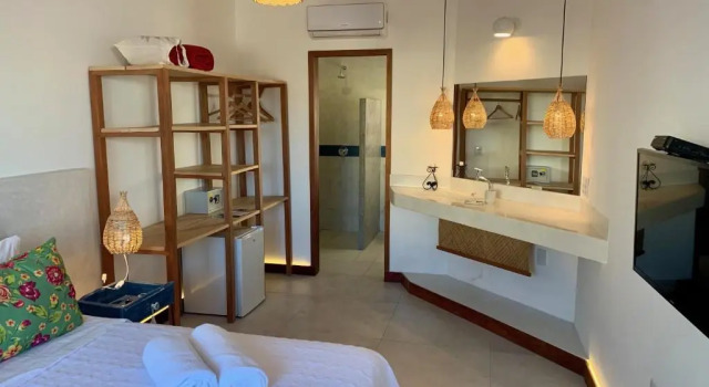 Двухместный номер Standard Pousada Tartaruga Boutique Hotel