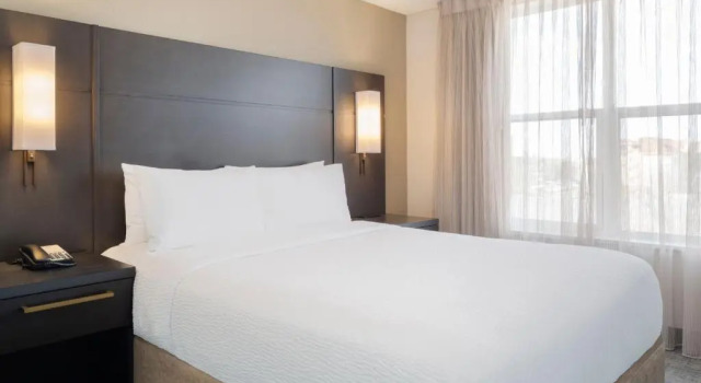 Двухместный люкс c 1 комнатой Residence Inn Salt Lake City Airport