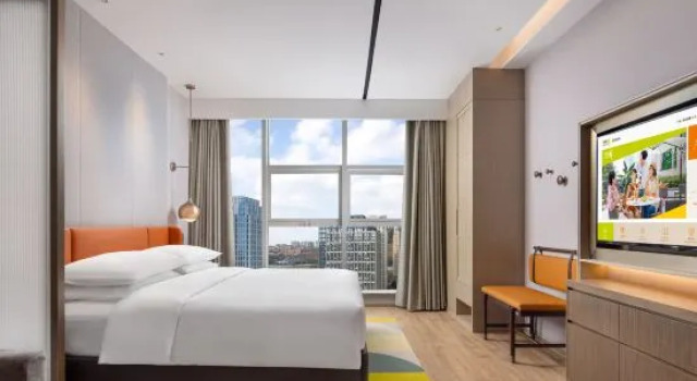 Люкс Deluxe Home2 Suites By Hilton Wuhan Xudong