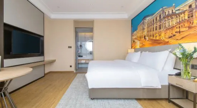 Люкс Deluxe Vienna International Hotel Qianjiang Qianyang West Road Bus Station