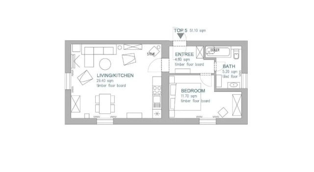 Апартаменты c 1 комнатой с видом на горы Landhaus Blauer Spatz Reichenau an der Rax