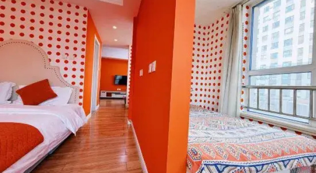 Люкс Mudanjiang Wanda Shiguang daily rental apartment