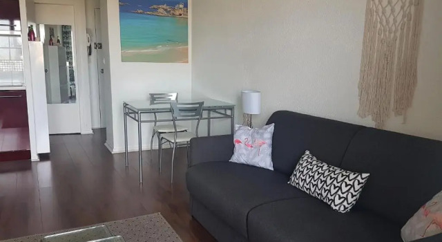 Réf 554 ,Seignosse océan, joli Studio Vue Mer classé 3 étoiles , proche plage et centre, 2 personnes