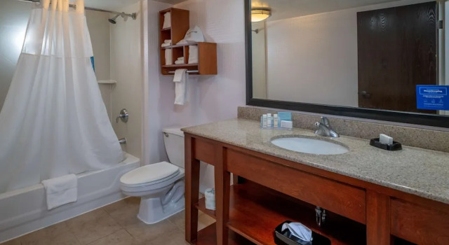 Четырёхместный номер Hampton Inn Charleston Downtown