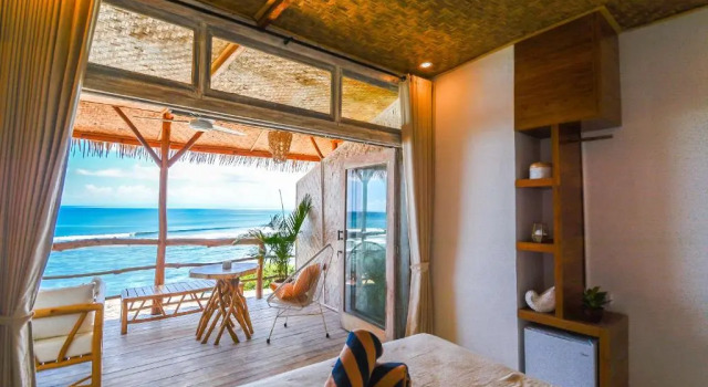Двухместный номер Deluxe с балконом Le Cliff Bali