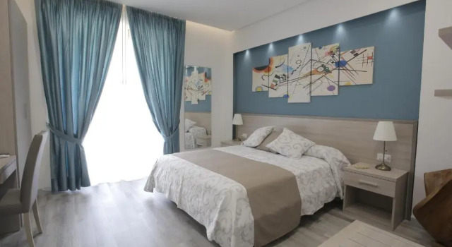 Deluxe dobbelt værelse med altan B&B La Stazione
