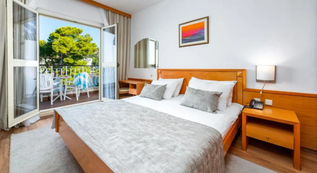 Двухместный номер Standard с балконом и с видом на море Hotel Splendid