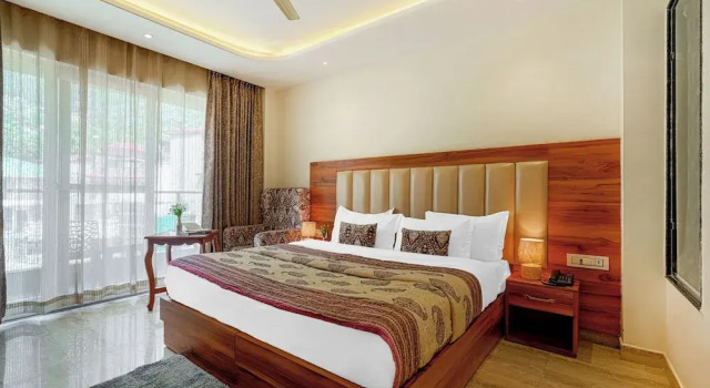 Номер Deluxe с балконом и с видом на горы Hotel Classic Hills Bhagsunag Luxury Stay #Best Hotel in Mcleodganj #Mountain View Balcony Rooms #Spacious Parking #Prime Location in Dharamshala #Near Bhagsunag Waterfall #Top Selling Property in Mcleodganj