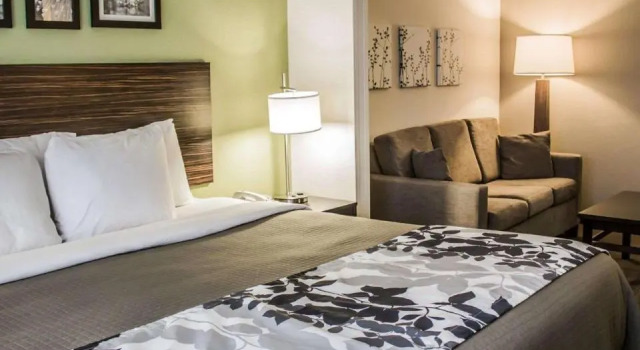 Двухместный люкс c 1 комнатой Express Inn & Suites
